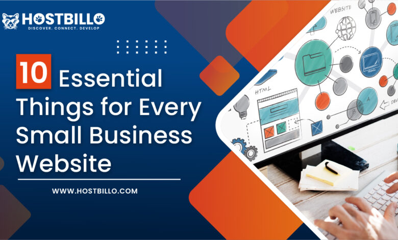 10 Essential Things for Every Small Business Website