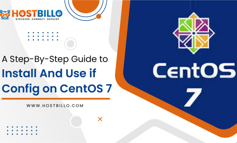 Install and Use ifconfig on CentOS