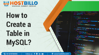Create a Table in MySQL