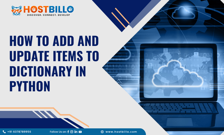 How to Add and Update Items to Dictionary in Python