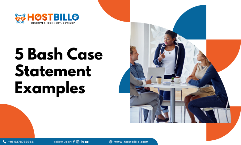 Bash Case Statement