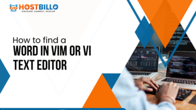 How to find a Word in Vim or Vi Text Editor?